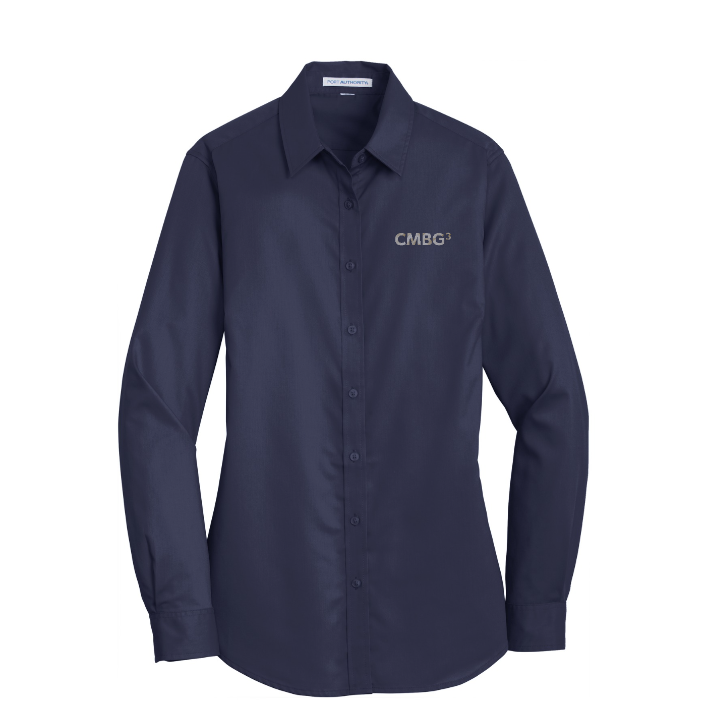 Port Authority Women's SuperPro Twill Shirt — True Navy