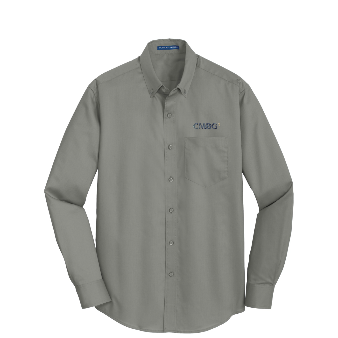 Port Authority SuperPro Twill Shirt — Monument Grey
